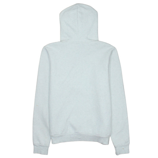 Puma Womens Grey Medium Pullover Hoodie with Logo and Pockets