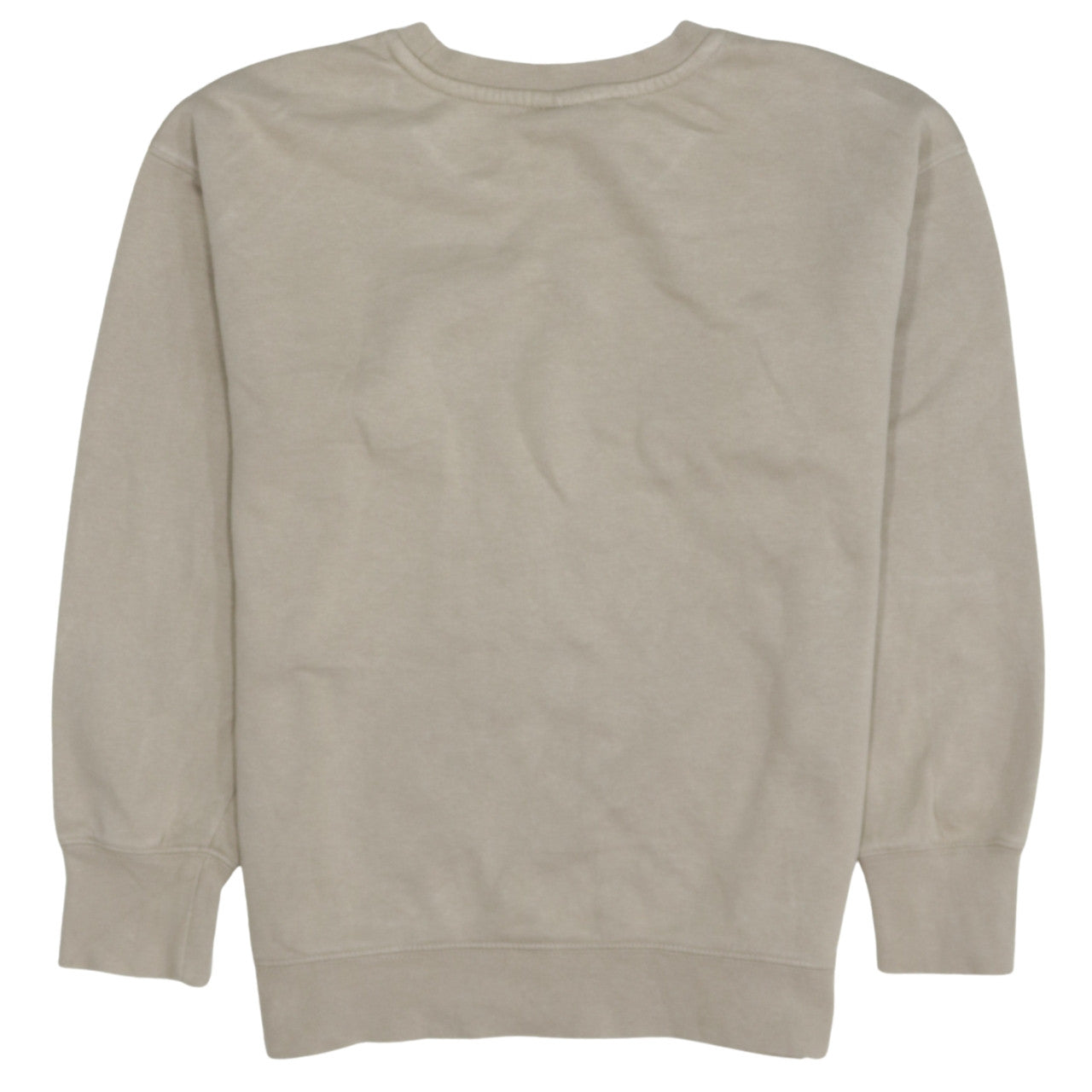 Nike Boys Beige Logo Sweatshirt L 146-156cm Crew Neck Cotton Blend