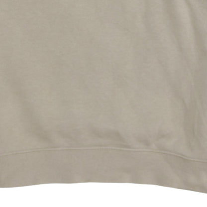 Nike Boys Beige Logo Sweatshirt L 146-156cm Crew Neck Cotton Blend