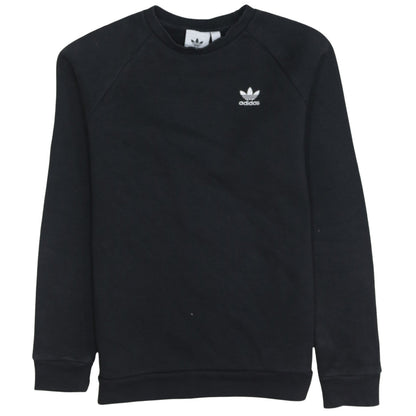 Adidas Men's Black XS Pullover Sweatshirt Crew Neck Fleece