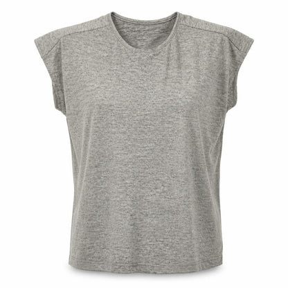 Warehouse Women’s Grey Sleeveless Basic Stretch Jersey Top Size 10
