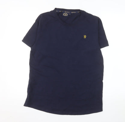 Chelsea FC Men’s Blue Cotton Crew Neck Short Sleeve T-Shirt L