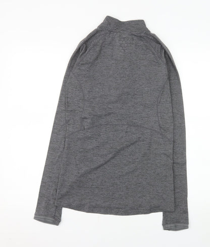 Karrimor Women's Grey Size 8 1/4 Zip X-Lite Pullover Sweatshirt