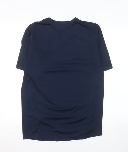 Nike Men’s Blue Dri-FIT Athletic Short Sleeve T-Shirt M