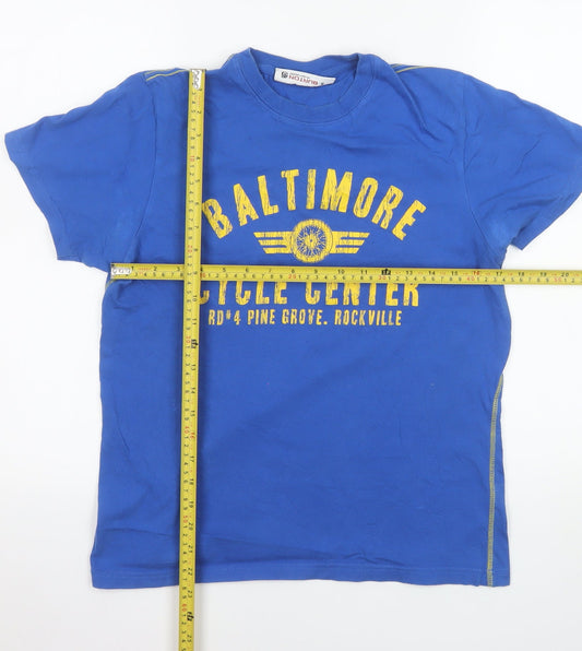 Burton Men's Blue Baltimore Cycle Center Graphic T-Shirt Size S