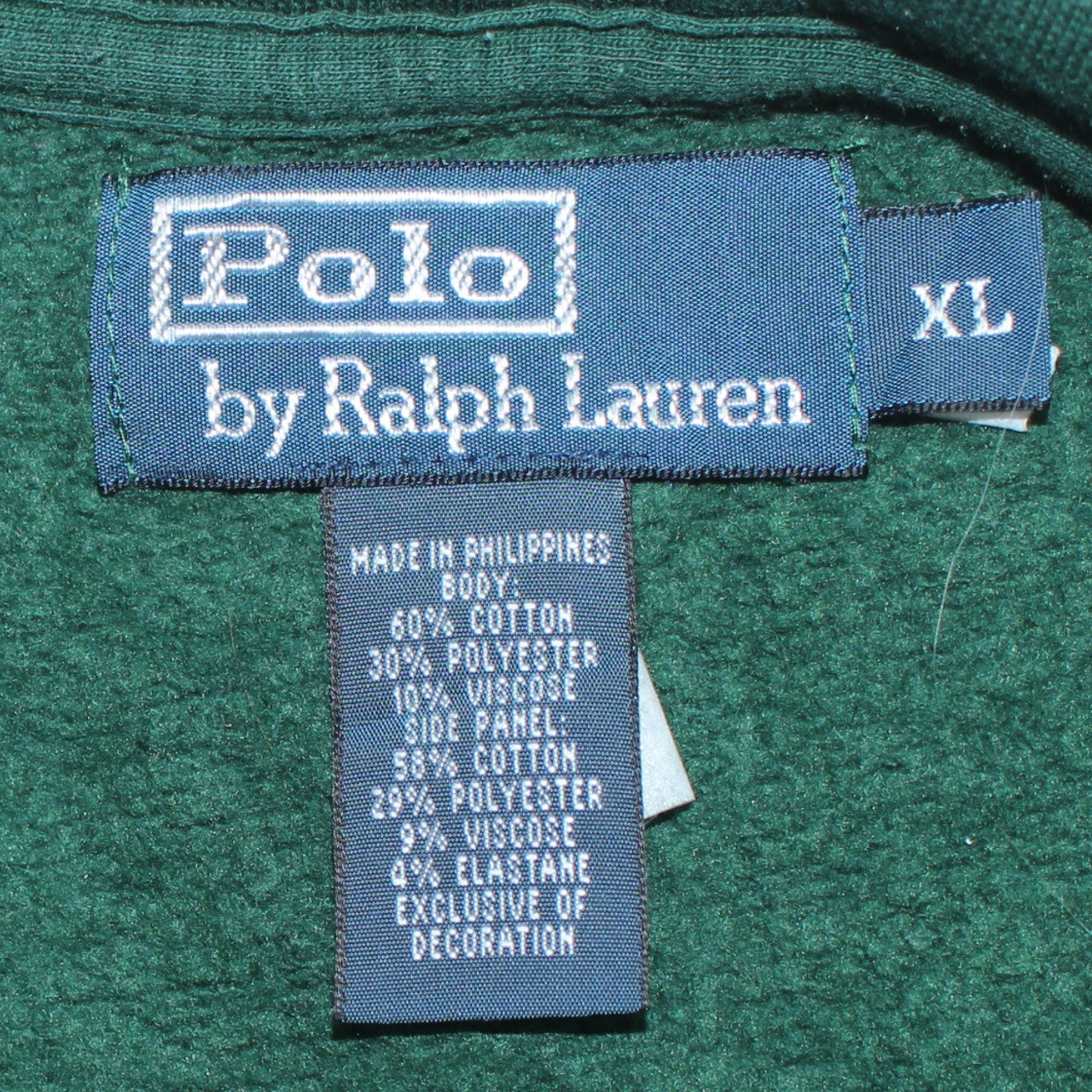 Ralph Lauren Men's Green XL Pullover Sweatshirt Crew Neck