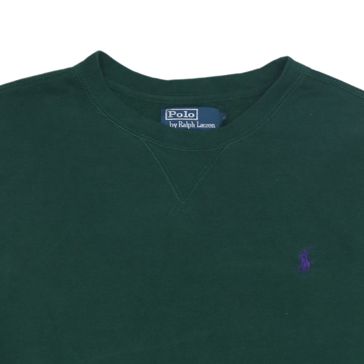 Ralph Lauren Men's Green XL Pullover Sweatshirt Crew Neck