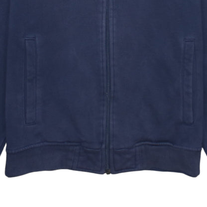 Kappa Men's Blue Full Zip Hoodie Small Regular Fit Fleece