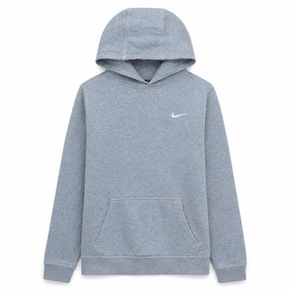 Nike Boys Grey XL Pullover Hoodie Sweatshirt 13-15 Years Cotton Blend