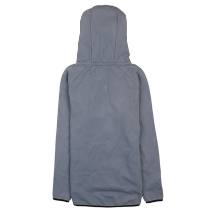 Nike Men's Blue Full Zip Hoodie Size M High Neck Sportswear
