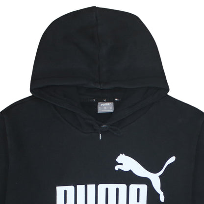 Puma Mens Black 2XL Pullover Hoodie Fleece Sportswear