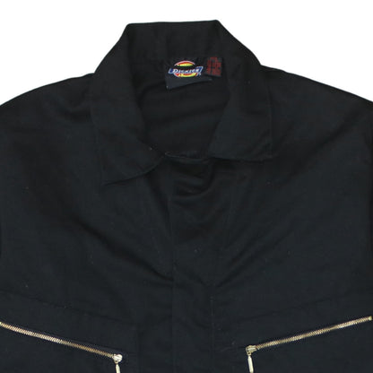 Dickies Mens Black Workwear Trousers M Cotton Blend Relaxed Fit