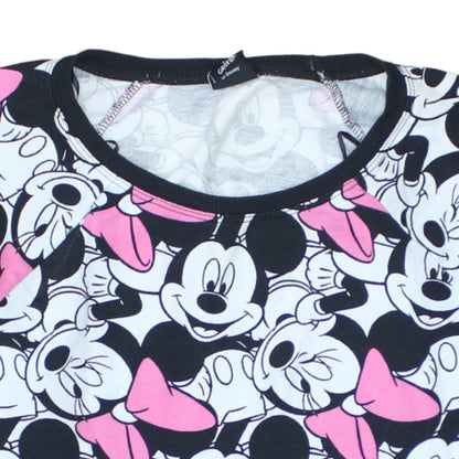 Disney at George Women Black Pink Mickey & Minnie Sweatshirt UK 12