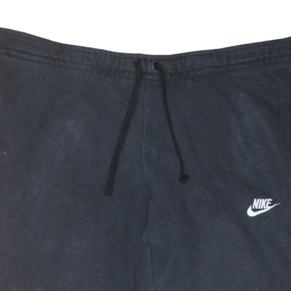 Nike Men's Black Jogger Sweatpants L Regular Fit Fleece Trousers