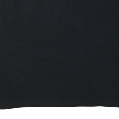 Manchester United Men's Black Long Sleeve XL Cotton T-Shirt