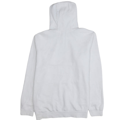 Nike Men's White Pullover Hoodie Size L Sports Fleece Sweatshirt