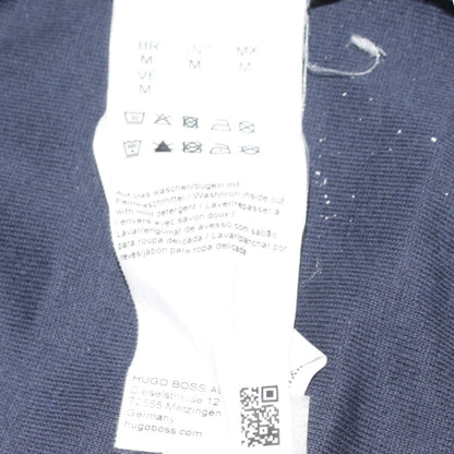 Hugo Boss Mens Blue Full Zip Hoodie Regular Fit Size M