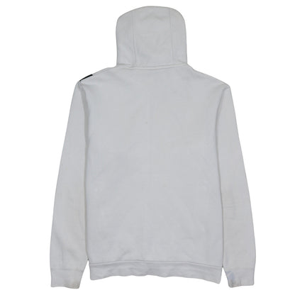 Nike Mens Grey Full Zip Hoodie L Logo Sportswear Jacket