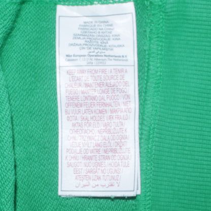 Nike Women's Green Pullover Hoodie M Hooded Sweatshirt 08 Print