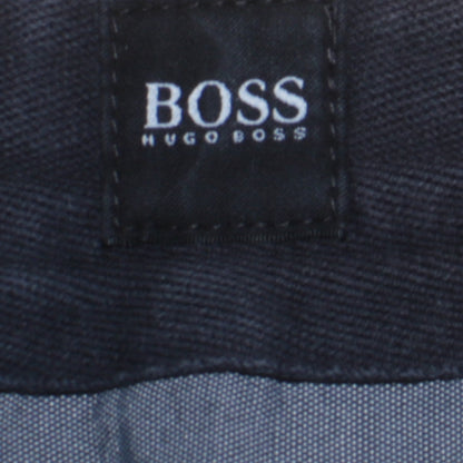 Hugo Boss Men's Blue Chino Trousers 32x32 Regular Fit Cotton