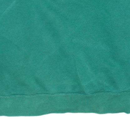 Calvin Klein Jeans Women's Green Cotton Crew Neck Sweatshirt Size S