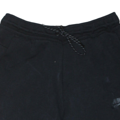 Nike Men Black Jogger Sweatpants XS Regular Fit Fleece Tapered