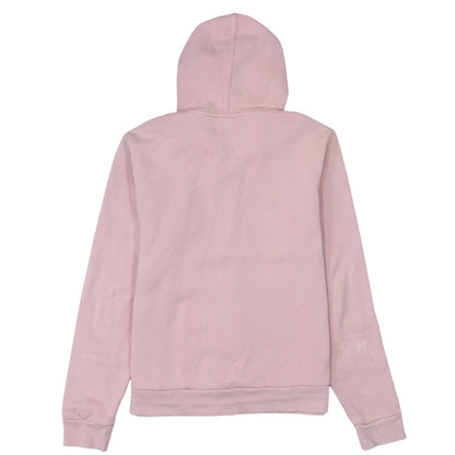 Puma Womens Pink Full Zip Hoodie XL - Soft Fleece Lined Sweatshirt