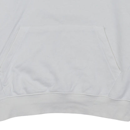 Nike Women's White Small Pullover Hoodie with Logo Graphic