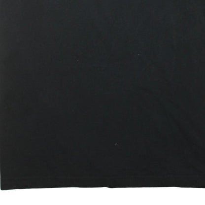 Puma Men Black Medium Graphic Logo Short Sleeve T-Shirt