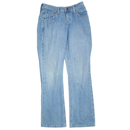 Levi Strauss Women Blue Bootcut Mid Rise Denim Jeans Size 4