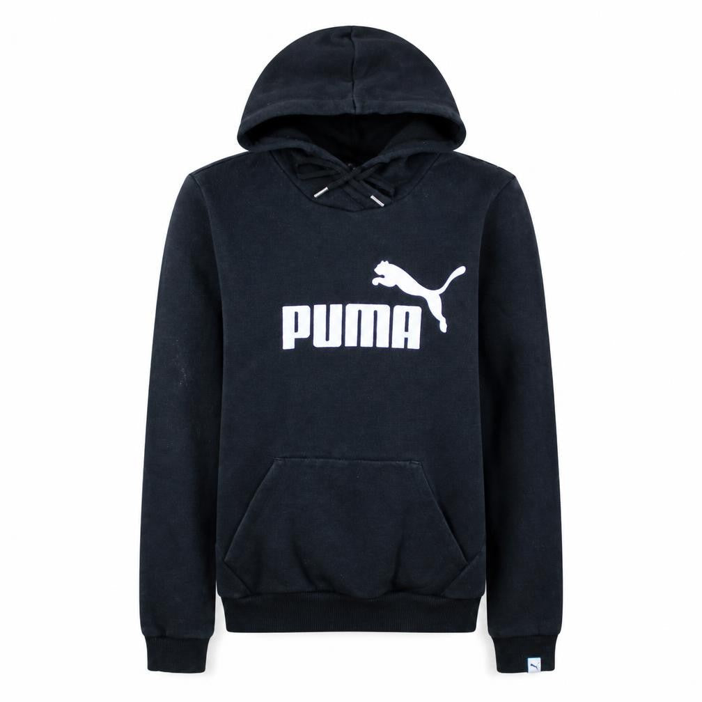 Puma Women's Black Size 12 Pullover Hoodie Sweatshirt