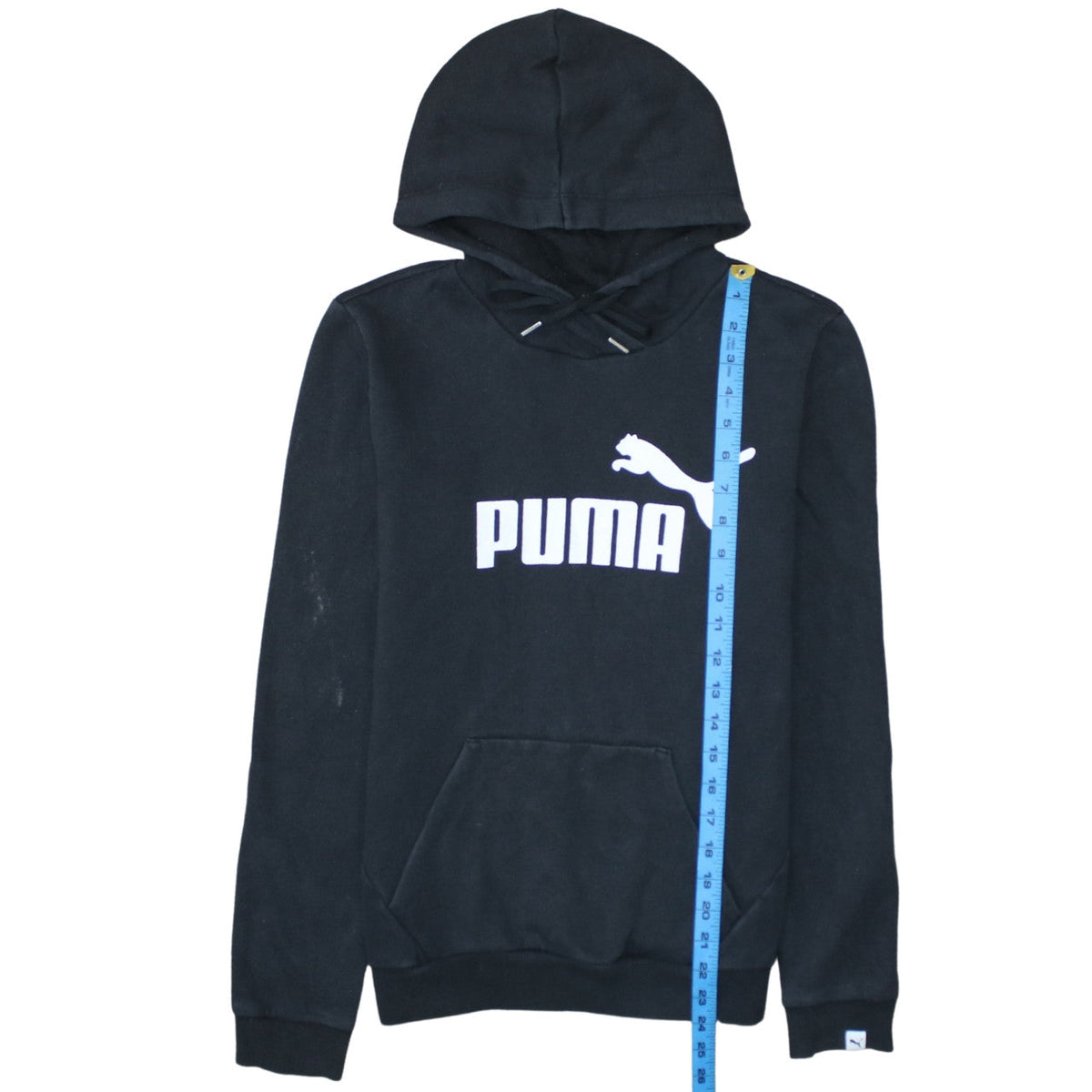 Puma Women's Black Size 12 Pullover Hoodie Sweatshirt