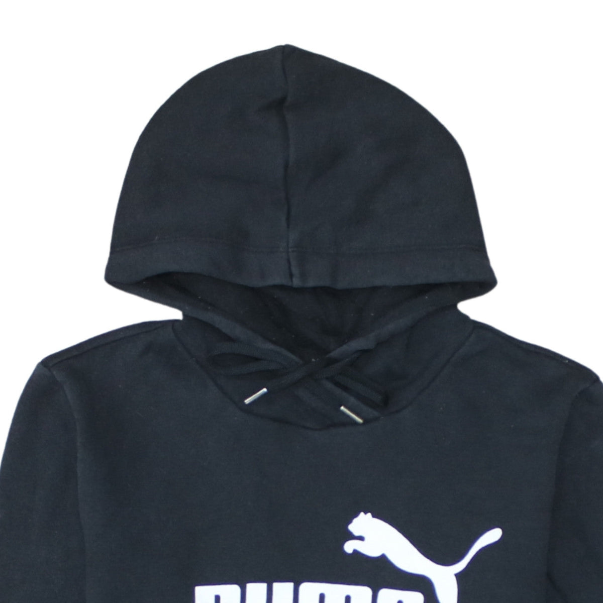 Puma Women's Black Size 12 Pullover Hoodie Sweatshirt