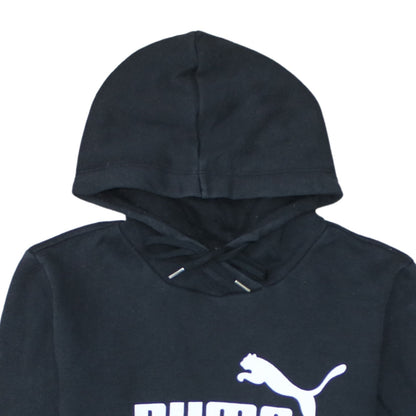 Puma Women's Black Size 12 Pullover Hoodie Sweatshirt