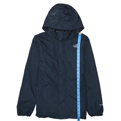 The North Face Boys Black XL Waterproof Hooded Rain Coat Jacket