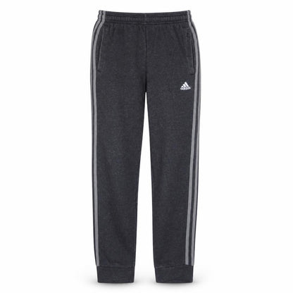 Adidas Men's Grey Jogger Trousers S Regular Fit Fleece