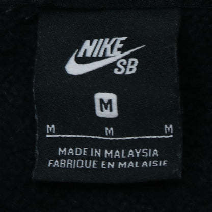 Nike SB Men's Black Pullover Hoodie M Logo Skateboarding Fleece