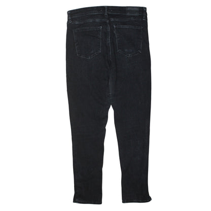 Levi's Women's Black High Rise Skinny Fringe Hem Jeans Size 31
