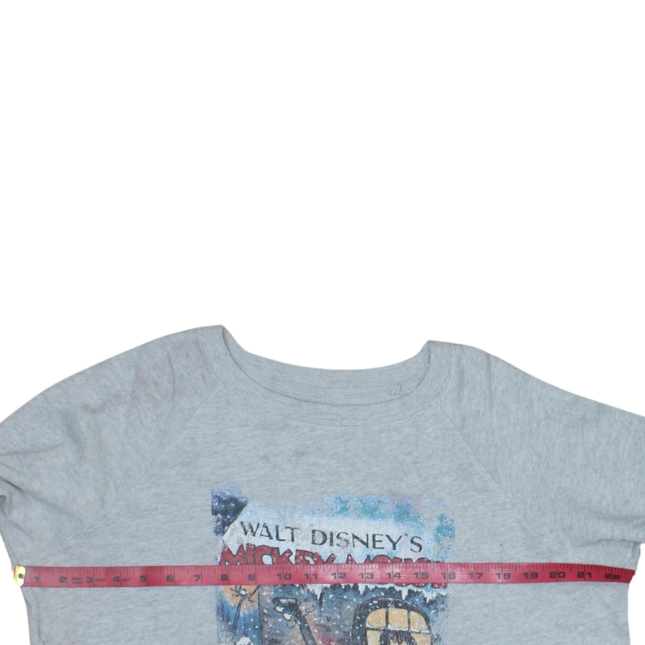 Marks and Spencer Disney Women's Grey Mickey Mouse Sweatshirt Size 14