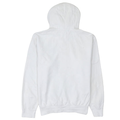 Nike Men’s White Pullover Hoodie M Sports Fleece Sweatshirt