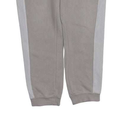 Nike Women Grey Jogger Sweatpants M Tapered Fit Fleece Trousers