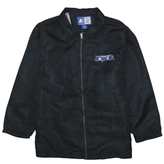 Starter Men’s Black Orlando Magic NBA XL Full Zip Jacket