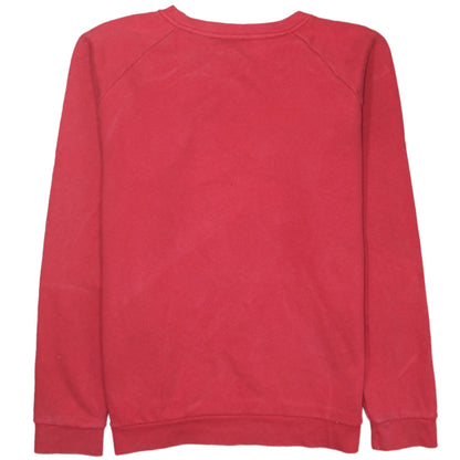 Levi's Men's Red Crew Neck Logo Sweatshirt Size S Regular Fit
