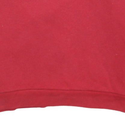 Levi's Men's Red Crew Neck Logo Sweatshirt Size S Regular Fit