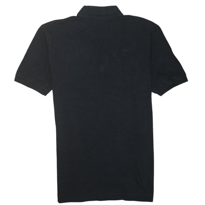 Kappa Men's Black 2XL Polo Shirt Short Sleeve Collared Cotton Top