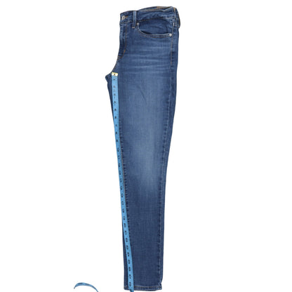 Levi's Women's Blue 711 Skinny Mid Rise Stretch Jeans Size 27