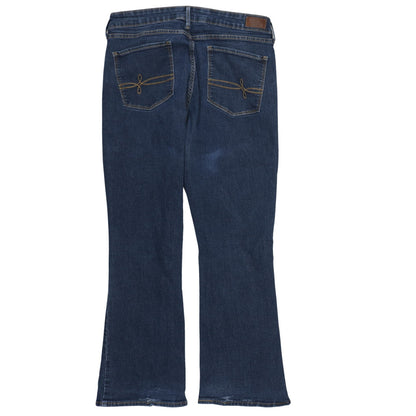 Levi's Women's Blue Bootcut Stretch Denim Jeans Size 14