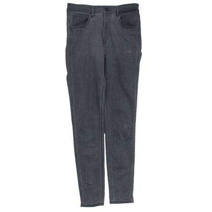 Levi's Line 8 Womens Grey Skinny Jeans Size 27 Slim Fit Denim