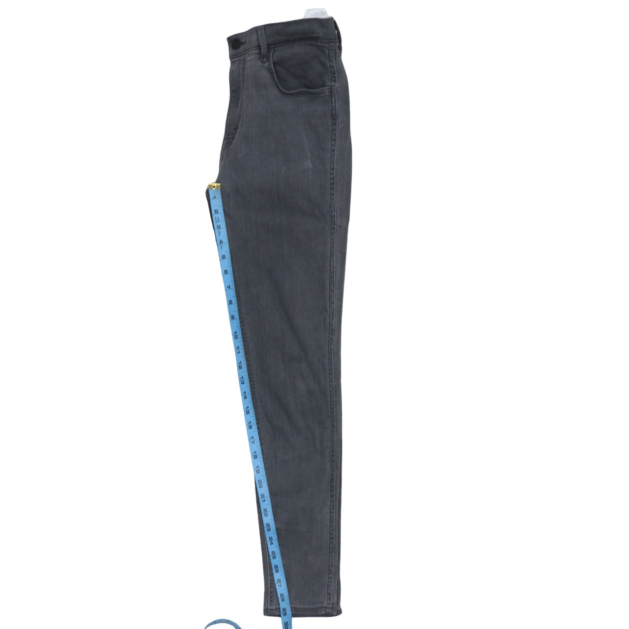 Levi's Line 8 Womens Grey Skinny Jeans Size 27 Slim Fit Denim