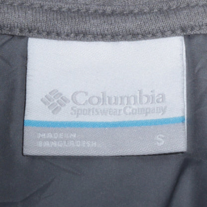 Columbia Men's Grey Pullover Hoodie Size S Fleece Logo Outdoor